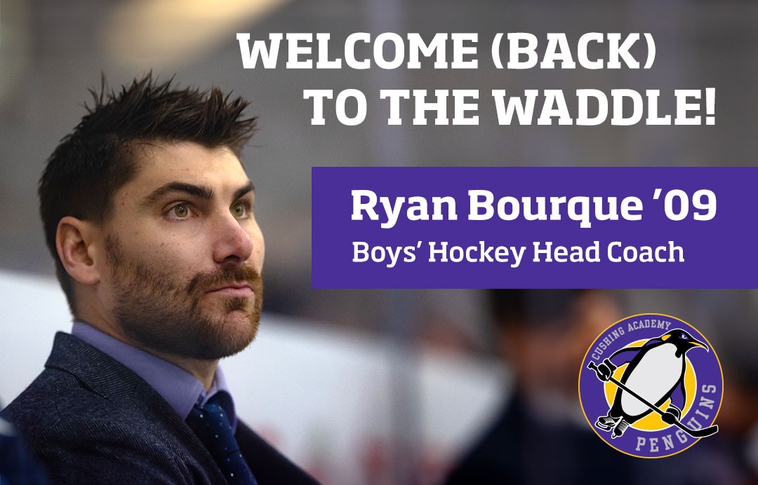 Ryan Bourque ’09 Named Head Coach Of Cushing Academy Boys' Hockey ...